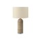 Monarch Specialties Lighting, 28"h, Table Lamp, Brown Resin, Beige Shade, Contemporary, Modern I 9915 - alternate 1