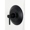Kingston Brass Single-Handle Pressure Balanced Tub and Shower Faucet, Matte Black KB2630DL - alternate 2