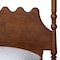 Baxton Studio Hoffman Scalloped Bedroom Set with Chest, Walnut Brown, King 272-14820-14821-14822-14824-ZORO - alternate 3