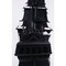Homeroots 29" Black Black Pearl Pirate Boat Hand Painted Decorative Boat 401980 - alternate 5