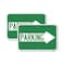 Signmission Parking With Right Arrow, 18'' X 24'' 2 Signs, Heavy Gauge Aluminum, 2PK A-1824-2PACK-24371 - alternate 1