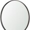Homeroots 38" Gray Metal Round Accent Mirror 607287 - alternate 3