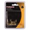 Prosource Picture Hanger, 20 lb, Steel, Polished Brass, Brass, Nail-In Mounting PH-122308-PS - alternate 2