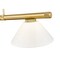 Z-Lite Vanguard Rubbed Brass 3 Light Billiard 3050-3RB-PWH - alternate 3