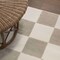 Jonathan Y Thea Modern Geometric Checkerboard High-Low Beige/Cream 2 ft. x 8 ft. Runner Rug SND103A-28 - alternate 2