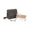 Picnic Time Family Of Brands Adventure Wine Tote, Khaki Green with Brown Accents 505-05-140-000-0 - alternate 1