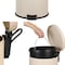 Happimess Oscar 8-Gallon Step-Open Trash Can with FREE Mini Trash Can, Limestone Beige HPM1000E - alternate 5