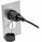 Eaton Tripp Lite Series 2-Port Single Gang Faceplate, Stainless Steel, Industrial Grade, IP44, TAA N206-FP02-IND - alternate 3