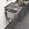 Amgood 29 in. x 22 in. Stainless Steel One Compartment Sink with 16 in. x 14 in. Bowl and 12 in. Right  Drainboard AMG SINK S1C-141611-12R-NF-Z - alternate 5