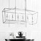 Jonathan Y Pagoda 49" 6-Light Classic Traditional Metal Linear Cage Lantern LED Pendant, Chrome JYL7439C - alternate 6