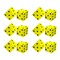 Koplow Games Dot Foam Dice Set, 12PK 11694 - alternate 1
