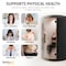 Saunaspa Round Infrared Sauna, Canadian Hemlock Wood, Red Light Heater, Glass Door MNSC0025-0SBK - alternate 2