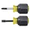 Klein Tools Screwdriver Set, Stubby Slotted and Phillips, 2-Piece 85071 - alternate 1