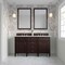 James Martin Vanities Brittany 60" Double Vanity, Burnished Mahogany, w/ 3 CM Siberian Silestone Top 650-V60D-BNM-3SFR - alternate 4