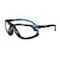 3M Safety Glasses Kit W/ Elastic Strap, Foam Gasket, Solus 1000, Anti-Fog, Black/Blue, Clear S1101SGAF-KT - alternate 5