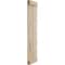 Ekena Millwork Rustic Two Board Joined Board-n-Batten Hand Hewn Faux Wood Shutters w/End Batten, 11W x 86H, PR SHUBJE11X86HHPR - alternate 5