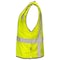 Dome75 Hi-Vis Safety Vest 4X/5X Class ANSI/ISEA 107-2020 Class 2 , Zippered Front Closure 2 Pockets DV1221 - alternate 5
