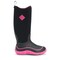 Muck Boot Co Women's Hale Tall Rubber Boot, Plain Toe, 15" Height, Black/Hot Pink, 8 HAW-404-PNK-080 - alternate 5