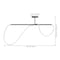 Jonathan Y Alessio 48" Contemporary Minimalist 360 Adjustable Silicone Neon Rope Dimmable Linear Integrated LED JYL7138B - alternate 7