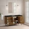 James Martin Vanities Laurent 60" Single Vanity, Honey Oak w/ 3 CM Phantome Eclos Top 545-V60S-HNO-3PHT - alternate 5