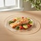 Smarty Had A Party Clear with Gold Edge Rim Plastic Dinnerware Value Set, 240PK 110CLGVP-CASE - alternate 1