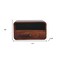 Homeroots 18" Brown Solid Wood One Drawer Floating Nightstand 712838 - alternate 7