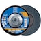 Pferd 7'' x 5/8-11 Thd. POLIFAN Flap Disc - Z PSF EXTRA STEELOX, Zirconia, 36 Grit, Conical 60674 - alternate 1