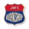 Signmission Jim's Workshop, 12 Inch X 12 Inch, Plastic Sign SHI-P-12-489-JIM - alternate 1