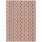 Homeroots 3' X 5' Red And Ivory Ogee Washable Indoor Outdoor Area Rug 601602 - alternate 6