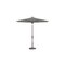 Treasure Garden 9 ft Patio Umbella, aluminum, fiberglass ribs, outdoor, Kinzie Coal Stripe UM840-00 6668 Kinzie Coal Stripe - alternate 1