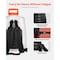 Vevor Battery Powered Lawn Sprayer Cart Sprayer 15 Gal Tank w/ Wheels 0-90 Psi HDPE 5002-5757 - alternate 5