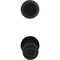 Steel Pro Matte Black Tulip Deadbolt & Door Knob Entry Combo, 2PK BRX9B91BD - alternate 3
