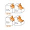 Cmt CAVETTO EDGE MOULD BIT D=1inx29/64in R=3/16in S=1/2in 864.548.11 - alternate 4