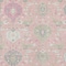 Homeroots 10' X 14' Pink Ivory And Gray Damask Washable Indoor Outdoor Area Rug 599447 - alternate 5