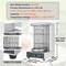 Vevor Stainless Steel Shawarma Grill Machine Vertical Gyro Rotisserie Doner ZH-9211 - alternate 6