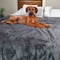 Lavish Home Waterproof Blanket King-Size Blanket for Kids, Pets, & Outdoors Throw for Bed, Couch, Chair & Car HT-THROW3-GRY - alternate 2