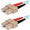 Add-On This Is A 3M Sc (Male) To Sc (Male) Aqua Duplex Riser-Rated Fiber ADD-SC-SC-3M5OM4 - alternate 2