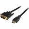 Startech.Com 3 FT HDMI TO DVI-D CABLE-M/M HDDVIMM3 - alternate 1