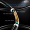 Maximm 10ft 3-Outlet Multi Plug Extension Cord 125V 3-Prong, ETL, Black 3-OUT-EXT-BNN-10 - alternate 4