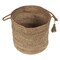 Homeroots 17" Tan Jute Basket 704879 - alternate 1