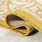 Jonathan Y Madrid Vintage Filigree Textured Weave Cream/Yellow 2 ft. x 8 ft. Indoor/Outdoor Runner Rug SMB107D-28 - alternate 6