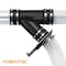 Powertec 4 in. Dust Control Flex Cuff with Steel Hose Clamps, Hose Connector Rubber Cuff Coupler, 3PK 70149-P3N - alternate 6