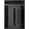 Vdomdoors Front Exterior Prehung Steel Door Ronex0130 Grey 2 Sidelight and Transom Window Sidelite Entry RONEX0130EXD-GRE-W14+36+14 X H80+16-RH-I - alternate 1