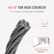 Vevor T316 Stainless Steel Cable 1/8" 7x7 Steel Wire Rope 500 ft Cable Railing S1/8-500 - alternate 3