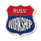Signmission Russ's Workshop, 6 Inch X 6 Inch, Plastic Sign SHI-P-6-489-RUSS - alternate 1
