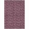 Homeroots 3' X 5' Merlot Mauve And Ivory Floral Washable Indoor Outdoor Area Rug 581900 - alternate 5