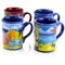Gibson Home Beachcomber 4 Piece 16 Ounce Stoneware Mug Set in Assorted Designs 124258.01 - alternate 4