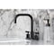 Kingston Brass Widespread Bathroom Faucet with Knurled Handle and Brass Pop-Up, Matte Black FSC8930KNL - alternate 4