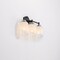 Vidalite Seren 3-Light Matte Black Wall Sconce Light with Handmade Glass Shades, Modern Style Wall Lamp CE1009387 - alternate 4