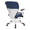 Space Seating Pulsar Padded Seat Managers Chair, Castillo Batik 5200W-K007 - alternate 4